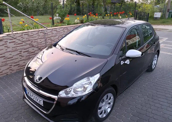 pomorskie Peugeot 208 cena 39990 przebieg: 19000, rok produkcji 2019 z Kartuzy